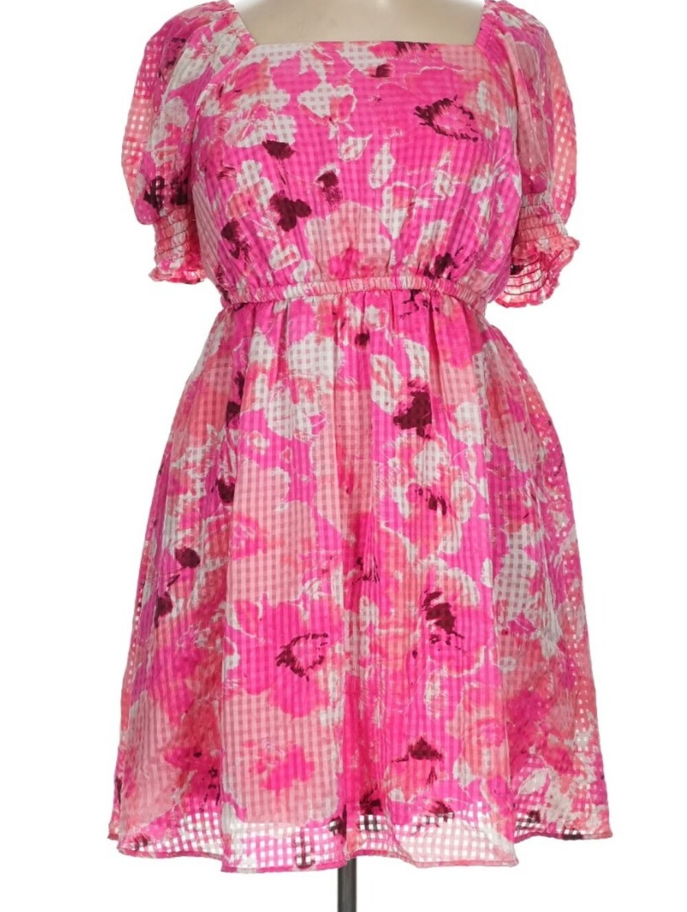 Lane Bryant Pink Floral Dress